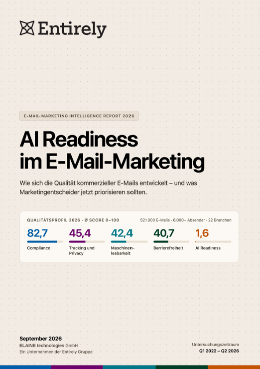 Thumb Report: AI Readiness im E-Mail-Marketing